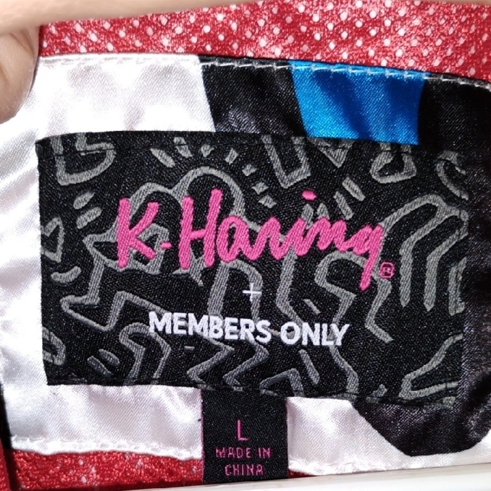 Keith Haring Graphic Jacket by Members Only - Picture 3 of 6